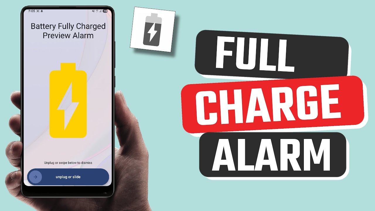 Best Full Battery Charge Alarm App for Android