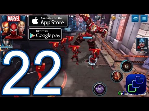 Marvel Future Fight Android iOS Walkthrough - Part 22 - Chapter 4 ELITE: Stages 1-4