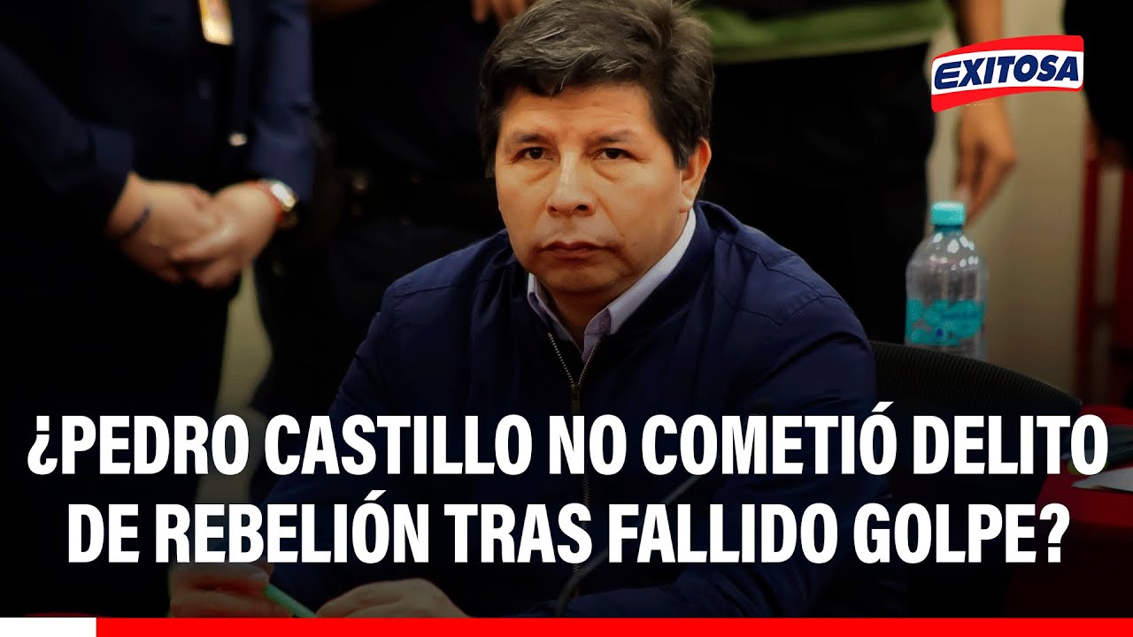 🔴🔵 Pedro Castillo intentó GOLPE DE ESTADO, pero no hubo alzamiento de armas, señala abogado