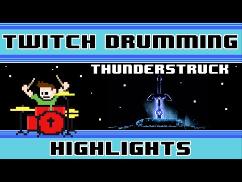 Big Giant Circles feat. Jeff Ball - Thunderstruck (Drum Cover) -- The8BitDrummer