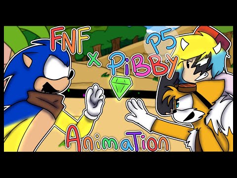 FNF X PIBBY (P5) SONIC BOOM ~Friday Night Funkin~ [ANIMATION]