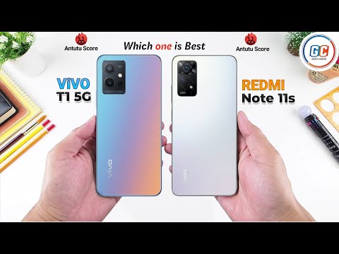 ViVO T1 5G vs Redmi Note 11s
