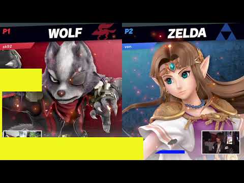 Game Nest Smash It Up: SK92 (Wolf) vs Sugoi | Ven (Zelda) - Winners Semis
