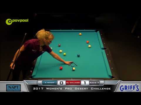 #2 - 10 BALL - Eleanor CALLADO vs Kaylin WIKOFF - 2017 NAPT Desert Challenge