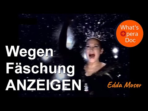 Edda Moser: "Ich werde Seriosität nicht mehr erleben"