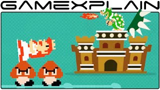 Super Mario Maker - 10 Mario Challenge Gameplay (Story Mode)
