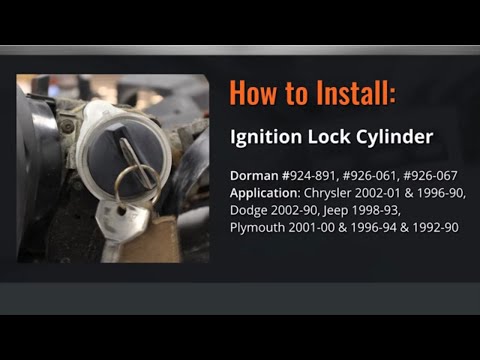 Chrysler Ignition Lock Cylinder Repair Video by Dorman Products