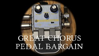 Video thumbnail for Great Old Pedal Bargain: Line6 Stereo Space Chorus by TheSpaceGuitar