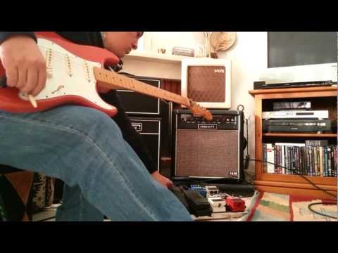 Seagull effect from Echoes (Pink-Floyd) with the Dunlop CryBaby GCB95.