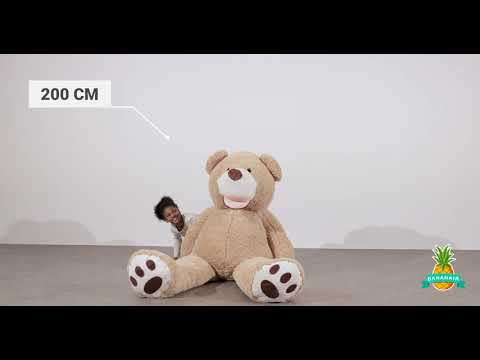 Balo - Gros Nounours Marron, Ours en peluche pas cher