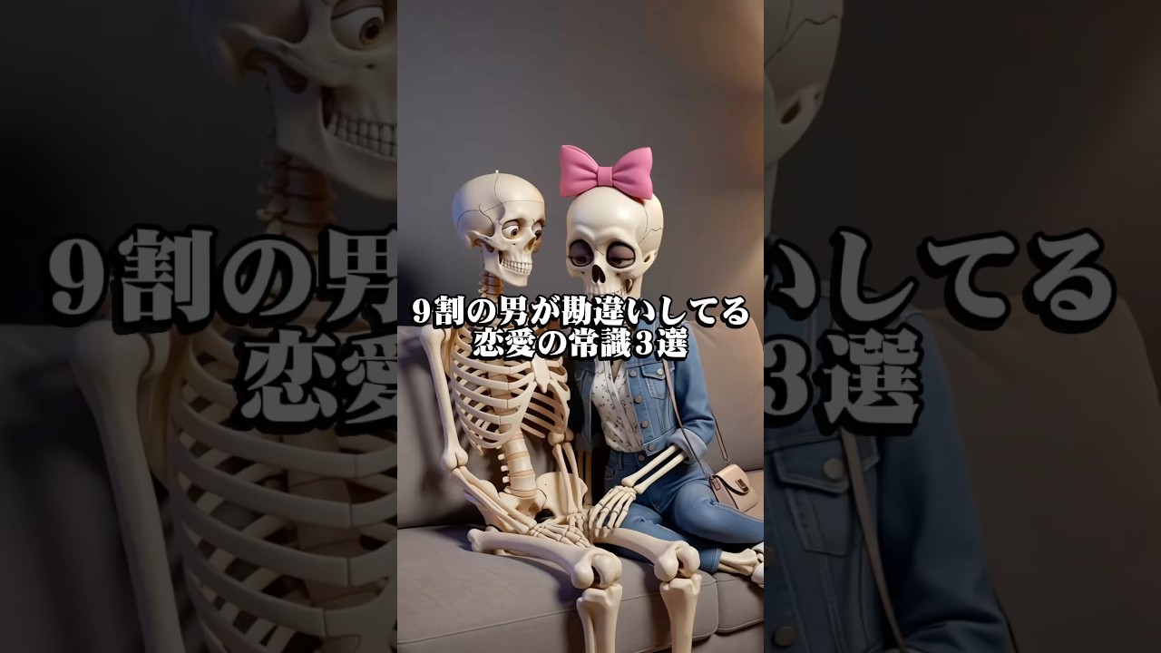 9割の男が勘違いしている恋愛の常識　#恋愛 #恋愛心理学 #モテ #恋愛テクニック #pr