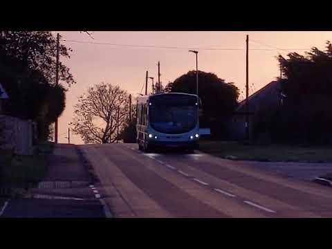 1407 working an X14 to Thropton without a destination blind!