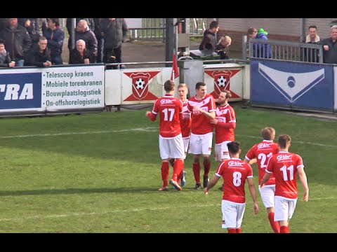 Samenvatting Harkemase Boys - VVOG (5 maart 2016, Hoofdklasse C)
