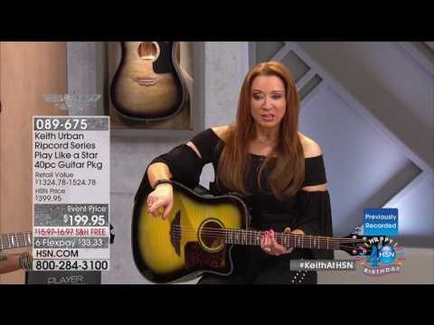 HSN | Keith Urban Guitar Collection Celebration 07.09.2017 - 04 AM