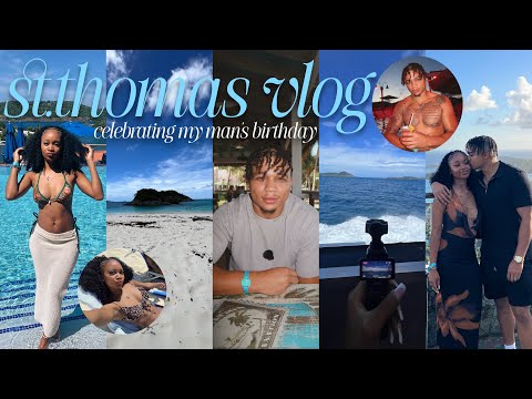 travel diaries | st. thomas for my man’s bday ✈️🌴