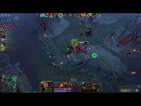 How to lane mid dragon knight (Malr1ne) vs puck - Dota 2