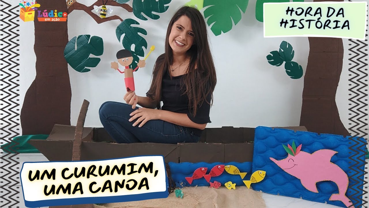 História Infantil sobre Cultura Indígena: Um curumim, uma canoa!