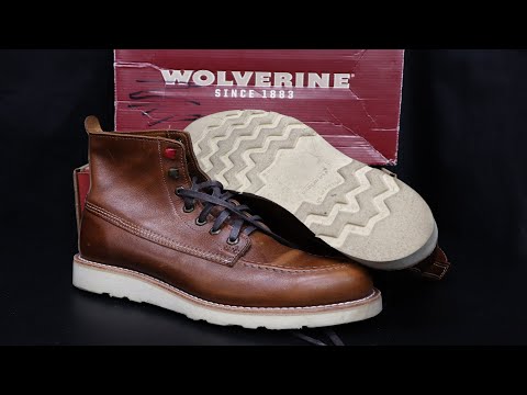 Wolverine Louis 6" Wedge Tan Leather Boots W40411