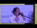 Performance | Dr. Ashok Rajgopal on the stage of CEOs Sing for GF Kids Gurgaon 2016