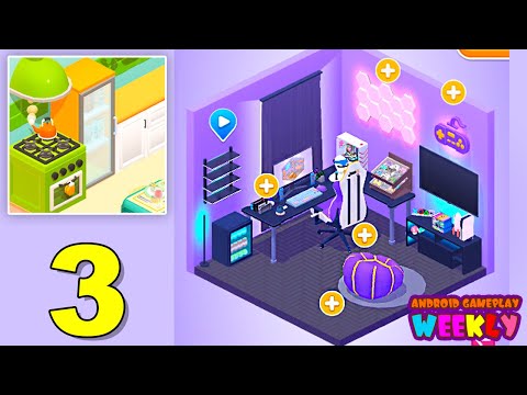 My Tidy Life - Gaming Room, Drinkery, Bedroom - Gameplay Walkthrough (Android) Part 3