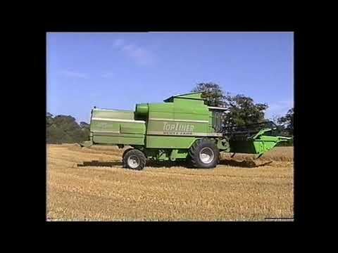 DEUTZ FAHR TOPLINER 4075HTS AND FORD 7840 AND VICON MP800 BALER