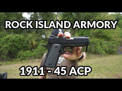 Rock Island Armory 1911 Compact Ultra Tactical 45 ACP Pistol Review