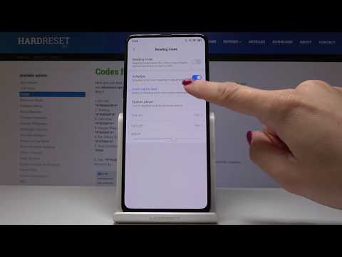 How to Use Reading Mode in XIAOMI Mi Mix 3 - Eye Protection Mode