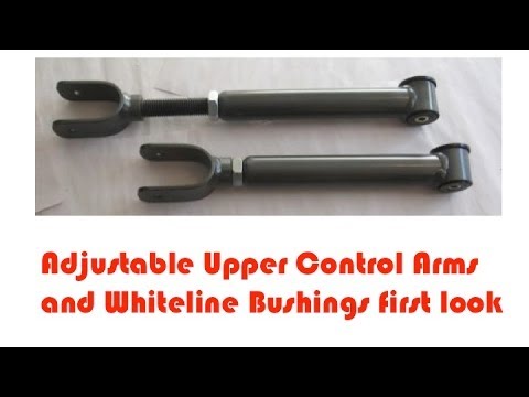 Jeep TJ Adjustable Control Arms and Bushings First Look