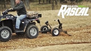 Gravel Rascal - ATV Driveway Grader & Landscape Rake