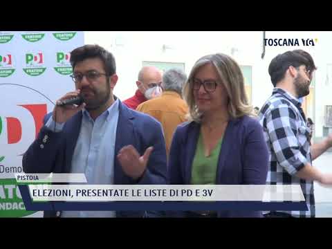 2022-05-04 PISTOIA - ELEZIONI, PRESENTATE LE LISTE DI PD E 3V