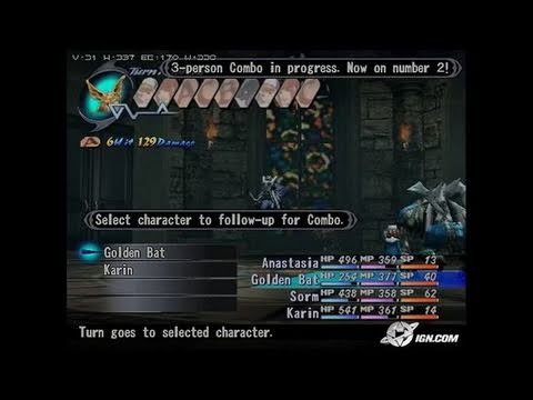 Shadow Hearts: Covenant PlayStation 2 Gameplay - Battling