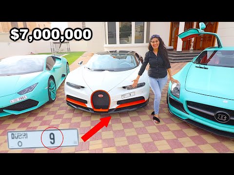 Taking Delivery of a Bugatti Chiron with a $7,000,000 Plate Number !!!
