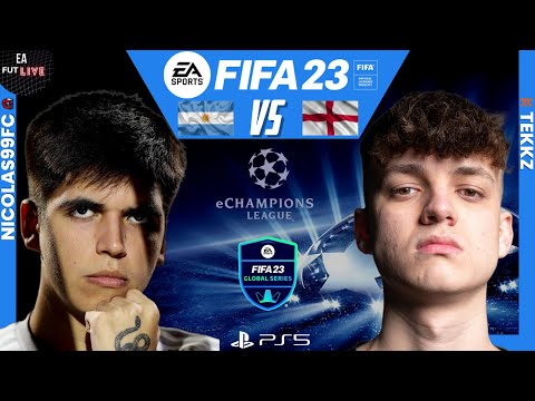 NICOLAS99FC VS TEKKZ | FIFA 23 - eCHAMPIONS LEAGUE QUALIFIER FGS23 - PRO VS PRO