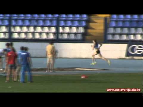 EKIPNO PRVENSTVO HRVATSKE ZA KADETE (2011) - 600m kadetkinje