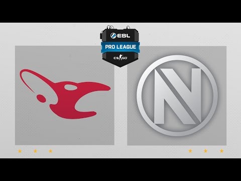CS:GO - Mousesports vs. EnVyUs [Dust2] Map 1 - ESL Pro League Season 4 - EU Matchday 15