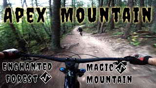 Enchanted Forest and Magic Mountain Trails.