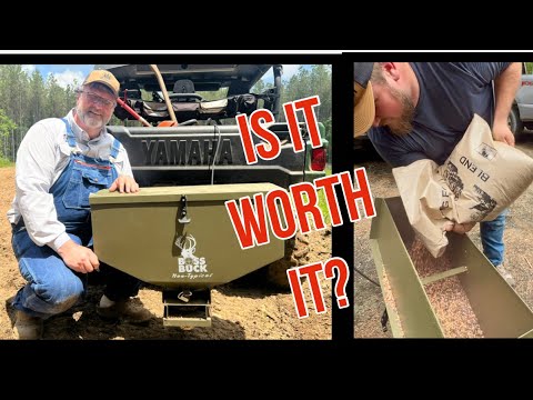 Boss Buck ATV Spreader/Feeder With Remote - Assembly and Review