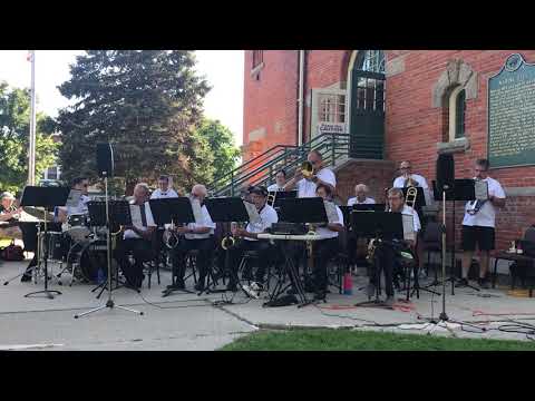 East China Big Band Performing Basin Street Blues by Jerry Nowak on 09-18-2021