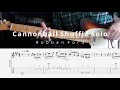 Cannonball Shuffle - Robben Ford | Full Guitar Solo and TAB