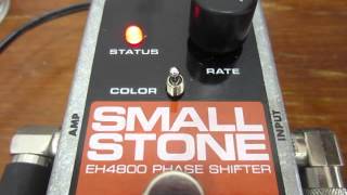 Electro Harmonix Nano Small Stone Demo