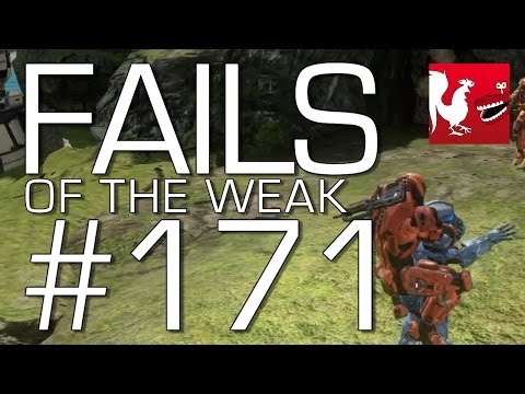 Fails of the Weak: Ep. 171 - Funny Halo 4 Bloopers and Screw Ups! | Rooster Teeth