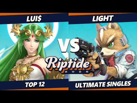 Riptide 2025 - Lui$ (Palutena) Vs. Light (Fox) Smash Ultimate - SSBU