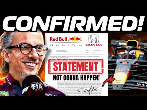 Honda REFUSED to HELP Red Bull with UNEXPECTED F1 Announcement!