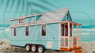 TINY HOUSE BLUE?️? | Oásis de Serenidade à Beira-Mar | MÚSICA AMBIENTE