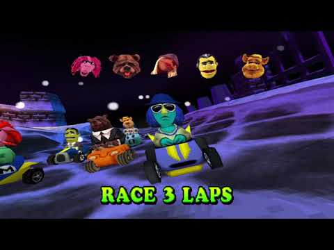 Let's Play Muppet RaceMania | Part 12: Graveyard [Adventure]