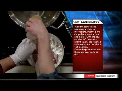 Recipe: Creamy Tuscan Pork Chops segment 1