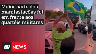 Brasil foi palco de várias manifestações neste domingo