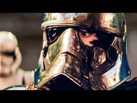STAR WARS 8: THE LAST JEDI "Alternate Phasma Death" Deleted Scene (2017)