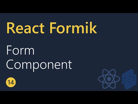 React Formik Tutorial 14 Form component