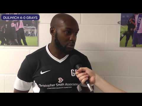 Dulwich Hamlet vs Grays Athletic 13/09/16 Gavin Rose Post Match Reaction